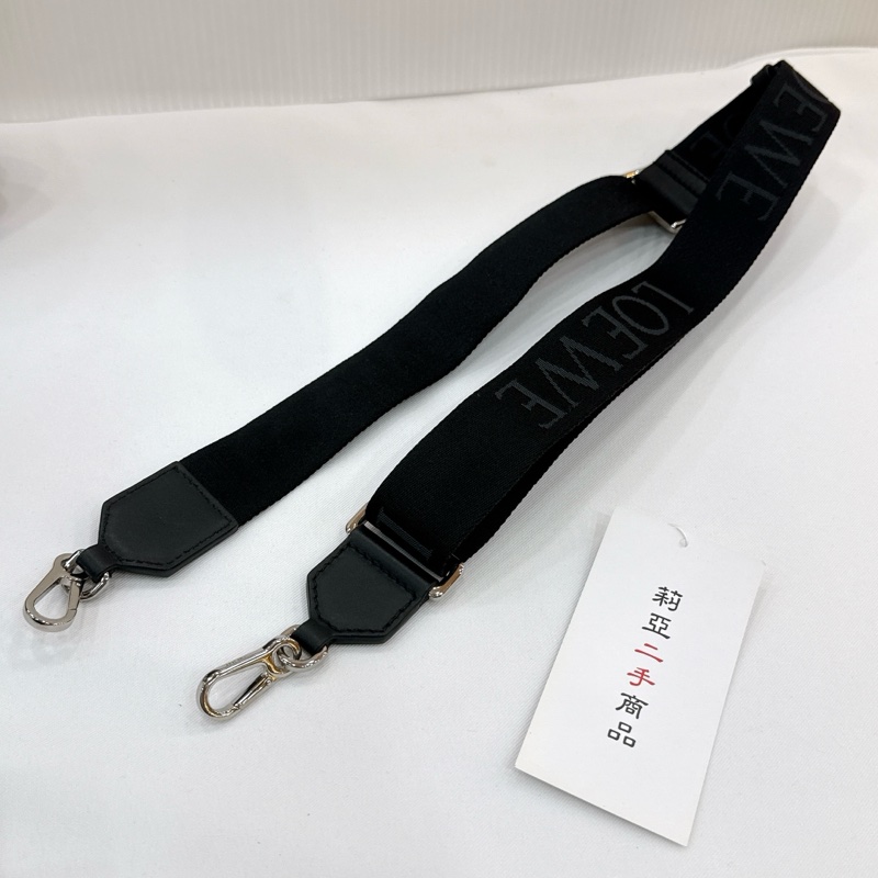 莉亞精品♡ Loewe 相機包 黑 二手-16