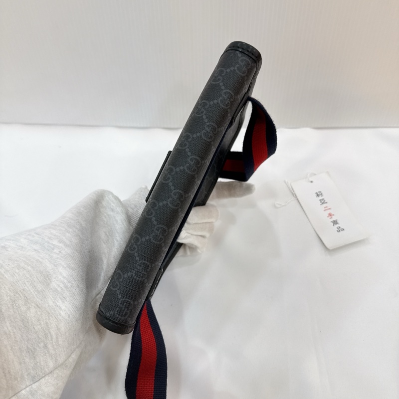 莉亞精品♡ Gucci 598113 黑老花胸包 二手-4