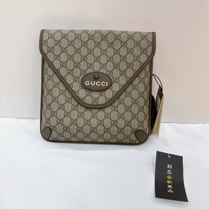 莉亞精品♡ Gucci 598604 虎頭老花斜背包 二手-2
