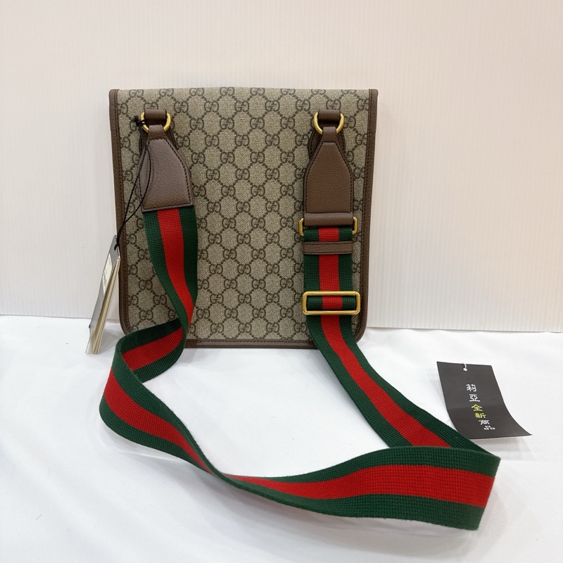 莉亞精品♡ Gucci 598604 虎頭老花斜背包 二手-3