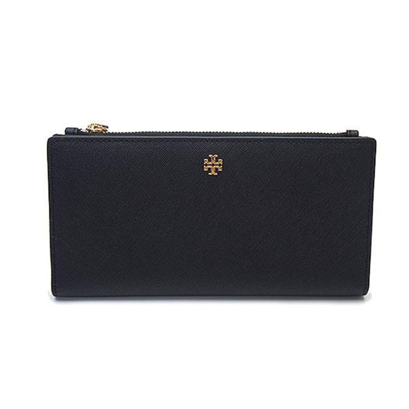 【TORY BURCH】對開防刮長夾-黑色-0