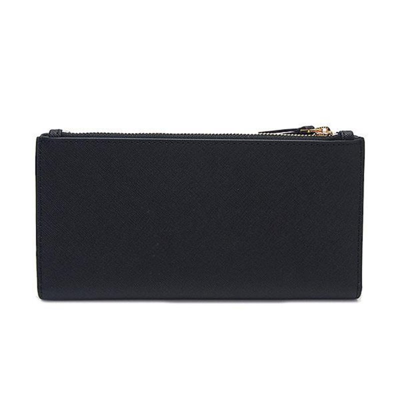 【TORY BURCH】對開防刮長夾-黑色-1