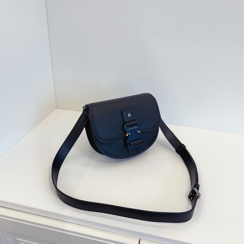 ✨Dior 黑色 so black 全皮馬鞍包 98 98新🖤-3