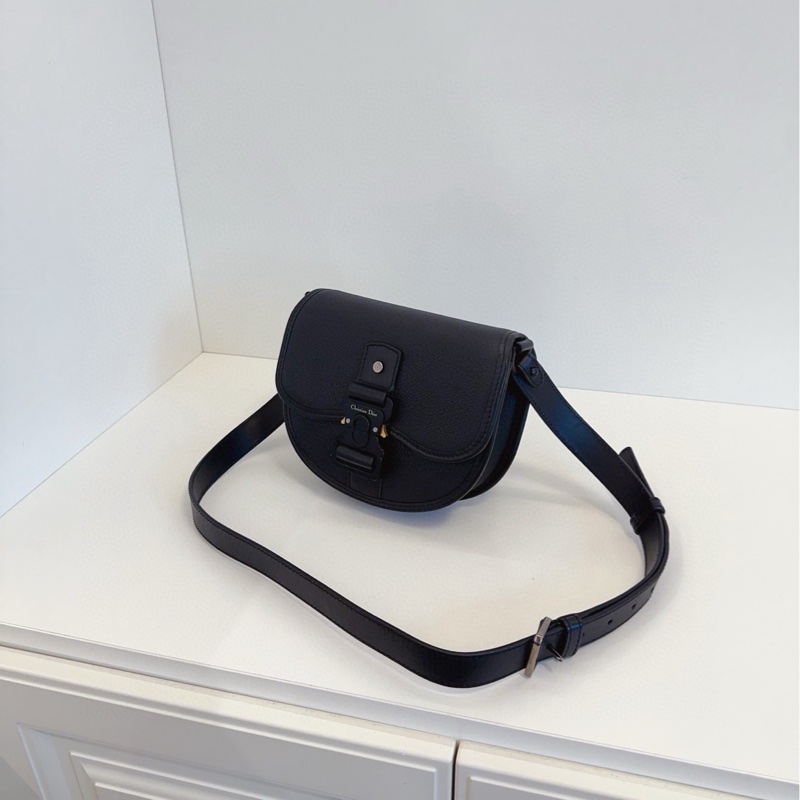 ✨Dior 黑色 so black 全皮馬鞍包 98 98新🖤-4