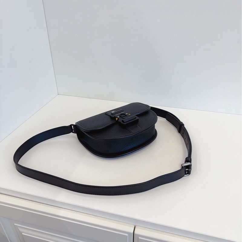 ✨Dior 黑色 so black 全皮馬鞍包 98 98新🖤-5
