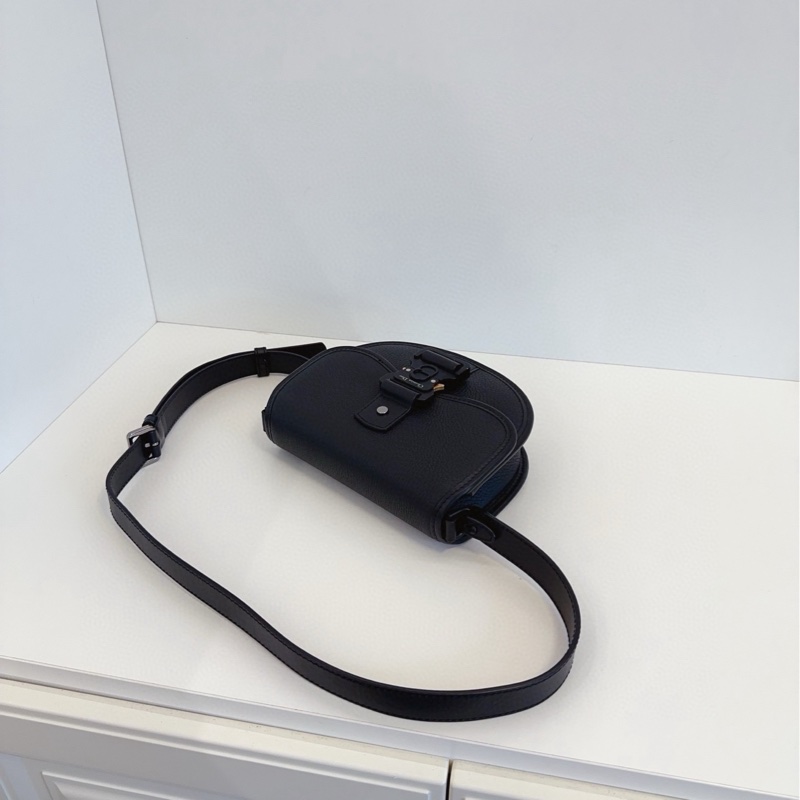 ✨Dior 黑色 so black 全皮馬鞍包 98 98新🖤-8