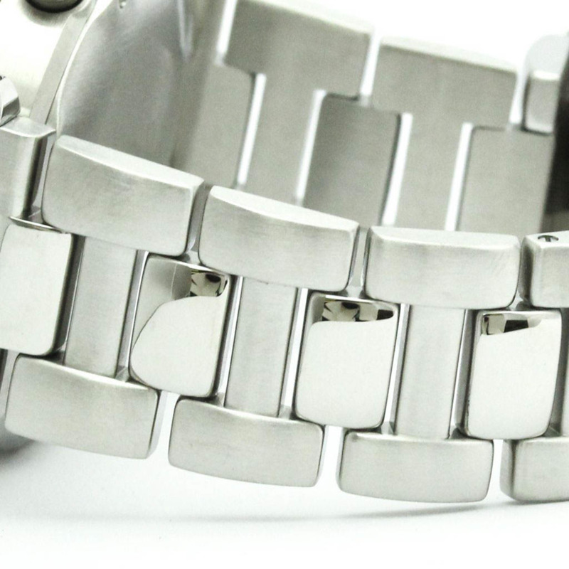 卡地亞 Pasha 38 計時碼錶 18K 金精鋼腕錶 W31011H3 拋光-2