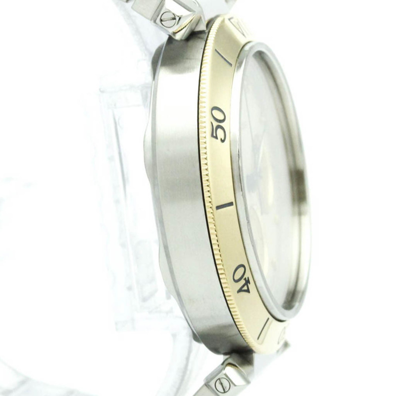 卡地亞 Pasha 38 計時碼錶 18K 金精鋼腕錶 W31011H3 拋光-7