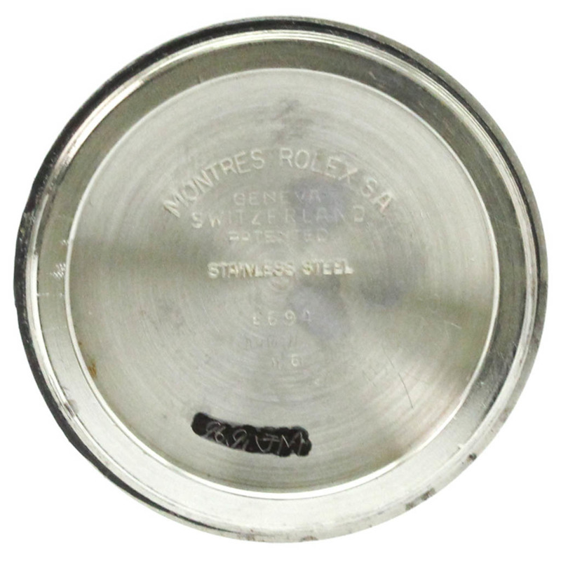 勞力士蠔式日曆型精密6694手動上鍊腕錶錶頭(僅錶頭)復古款-5