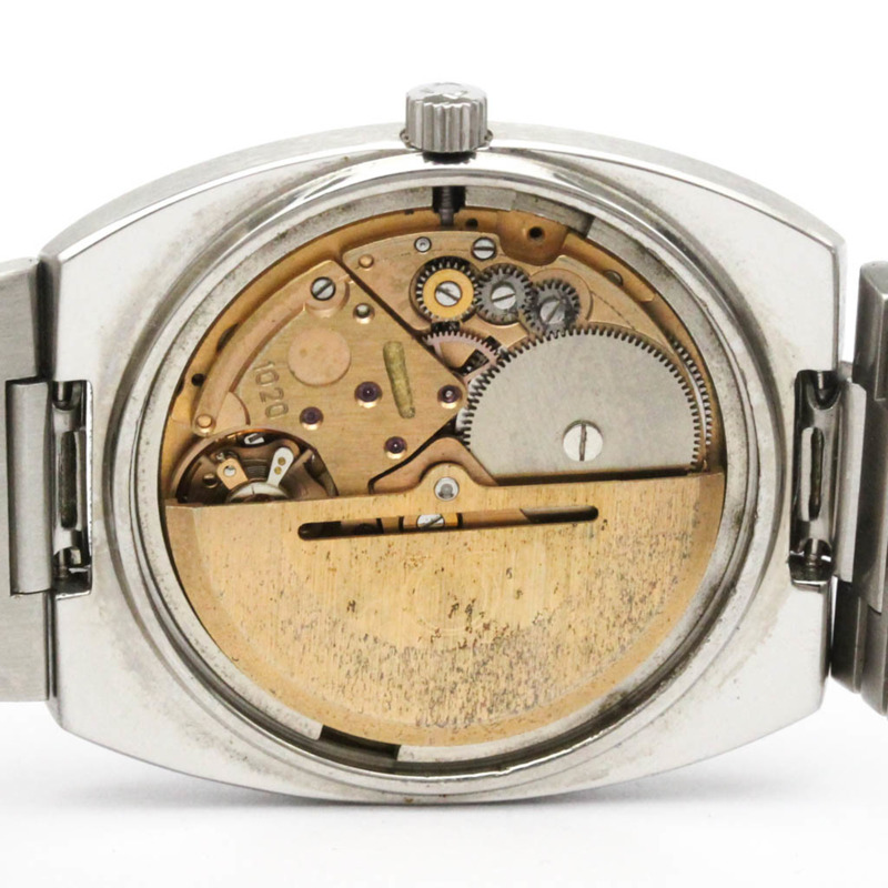 歐米茄海馬系列星期日曆型 Cal.1020 精鋼男士腕錶 166.0216 復古款-5