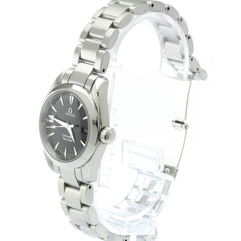 歐米茄海馬系列Aqua Terra精鋼石英女錶 2577.50 拋光款-1