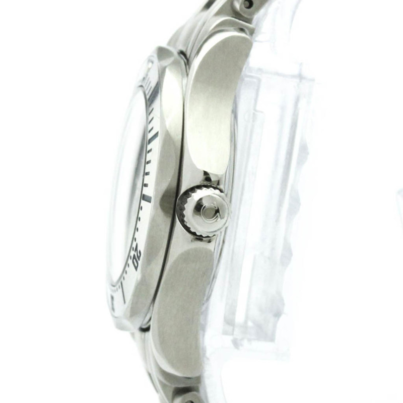 歐米茄海馬系列專業300公尺石英女錶 2582.80 拋光款-3