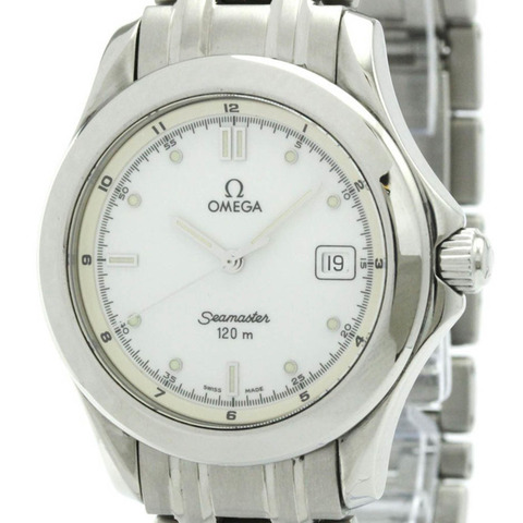 歐米茄海馬系列120米精鋼石英男士腕錶 2511.20 拋光款