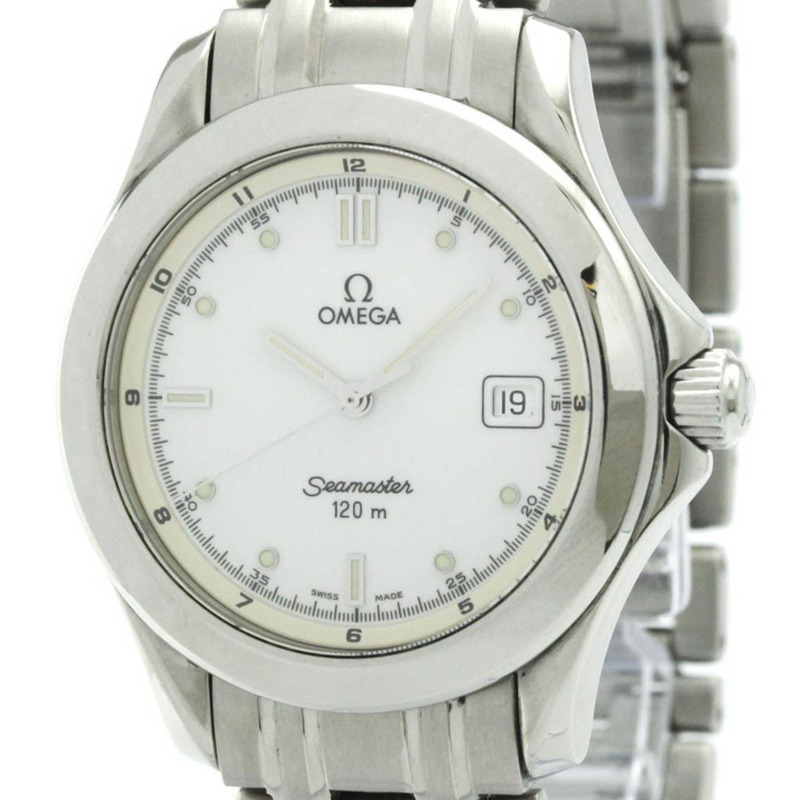 歐米茄海馬系列120米精鋼石英男士腕錶 2511.20 拋光款-0