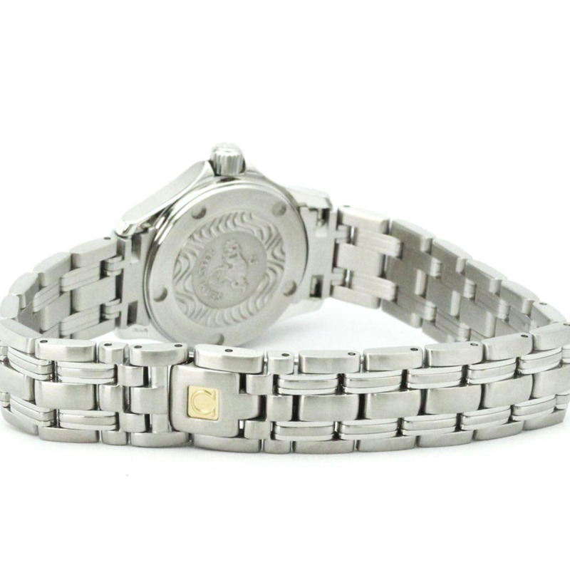 歐米茄海馬系列120公尺精鋼石英女錶 2571.81 拋光款-4