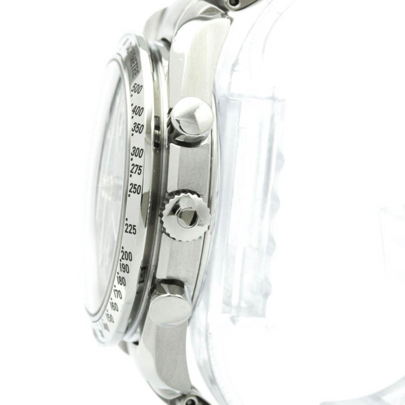 歐米茄超霸系列三曆精鋼自動腕錶 3523.80 拋光-3