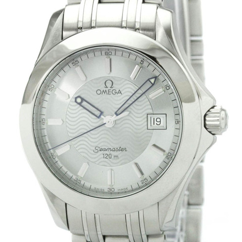 歐米茄海馬系列120公尺不鏽鋼石英男士腕錶 2511.31 拋光款