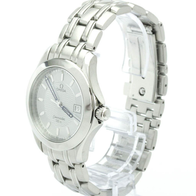 歐米茄海馬系列120公尺不鏽鋼石英男士腕錶 2511.31 拋光款-1