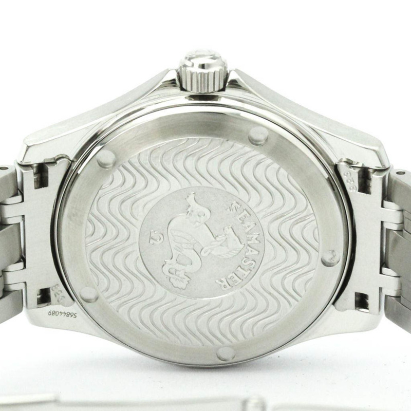 歐米茄海馬系列120公尺不鏽鋼石英男士腕錶 2511.31 拋光款-5