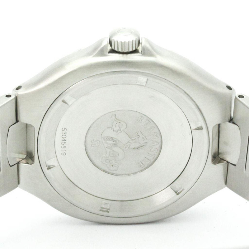 歐米茄海馬系列專業200米石英男士腕錶 396.1052 拋光款-5