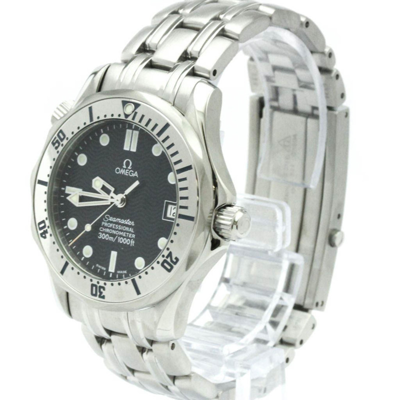 歐米茄海馬系列專業300公尺潛水錶 中型腕錶 2552.80 拋光款-1