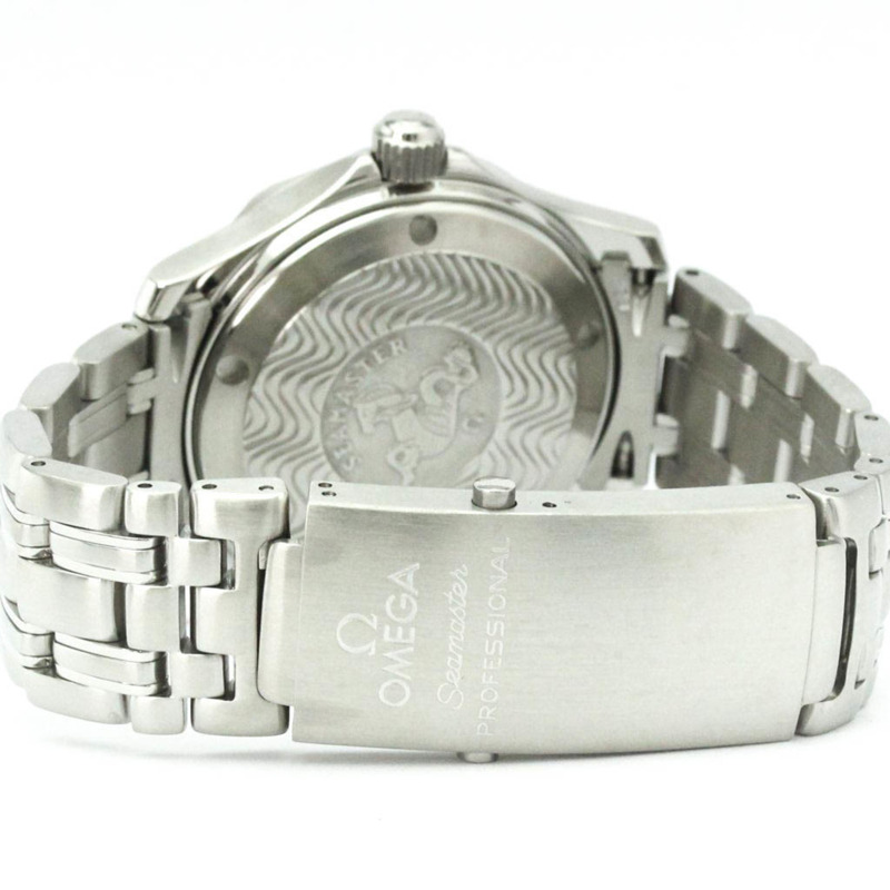 歐米茄海馬系列專業300公尺潛水錶 中型腕錶 2552.80 拋光款-4