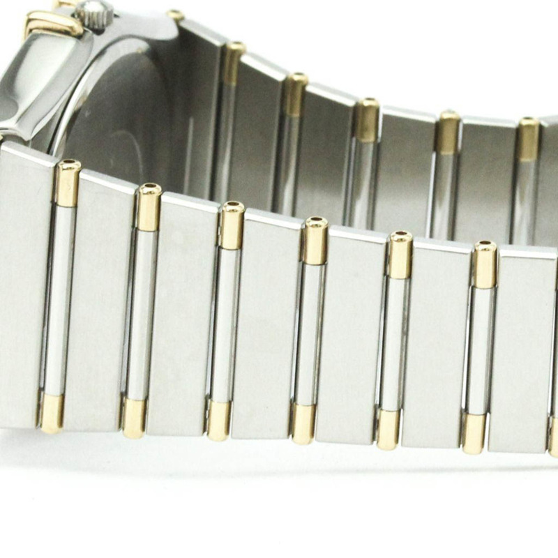 歐米茄星座系列18K金精鋼石英男士腕錶396.1070拋光款-2