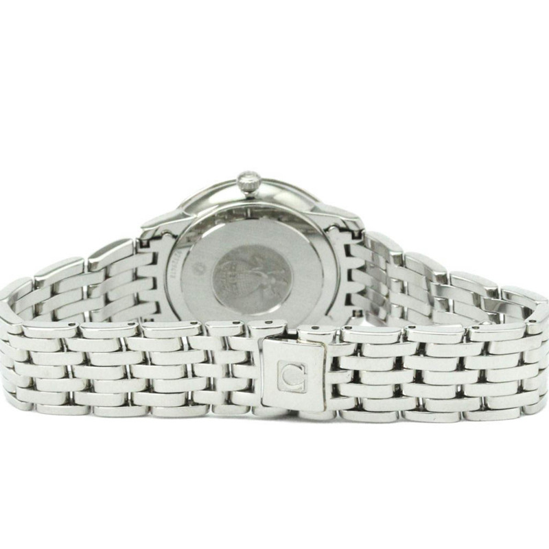 歐米茄碟飛系列尊貴鑲鑽珍珠貝母精鋼石英女錶 424.10.27.60.57.001-4