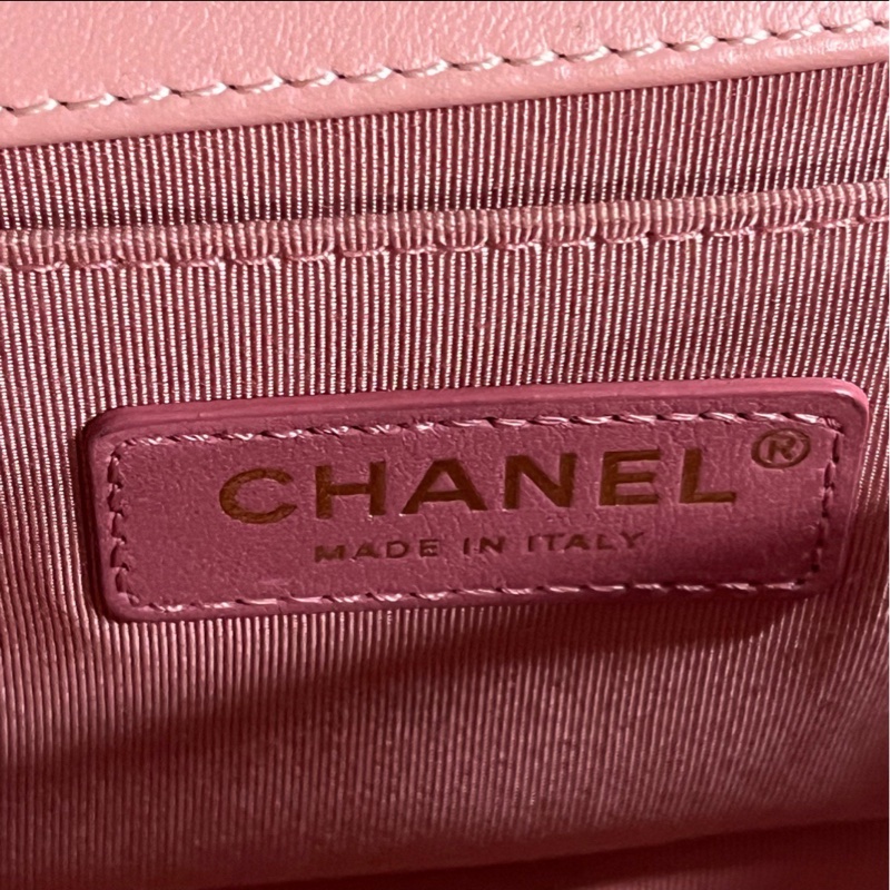 【99.9新 ✨ 全網最低價！】Chanel香奈兒 Leboy 粉色V紋現貨好價❤️-6