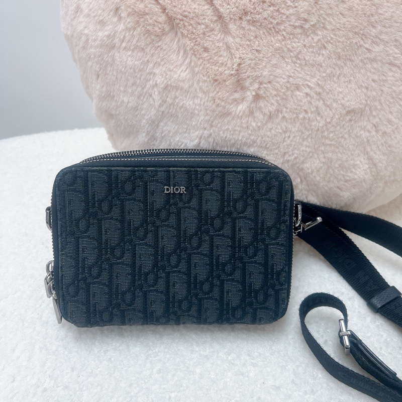 Dior 黑色老花相機包-0