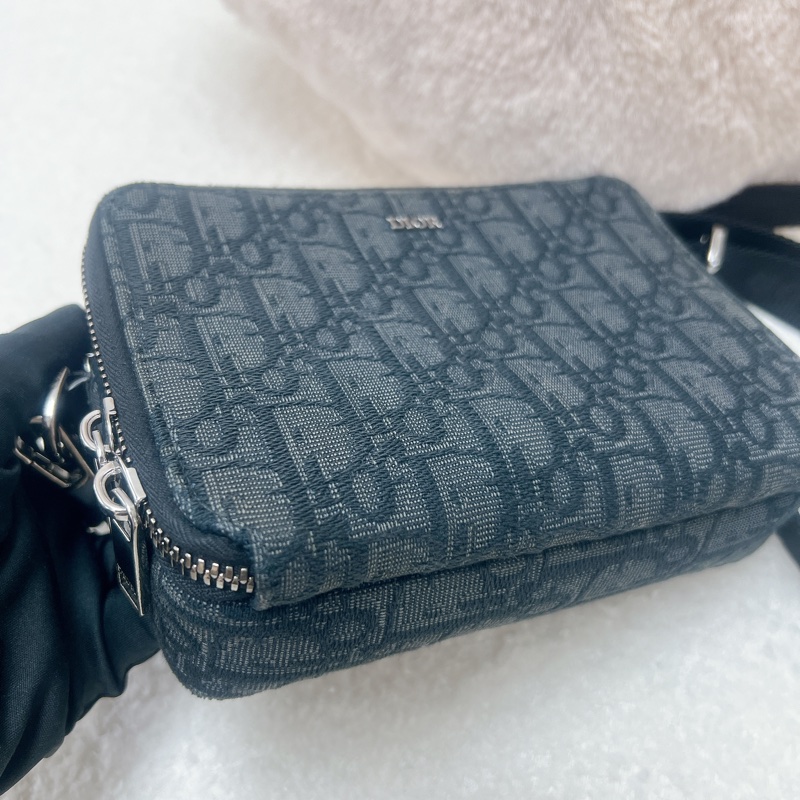 Dior 黑色老花相機包-1