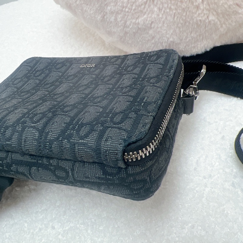 Dior 黑色老花相機包-3