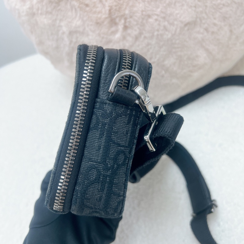 Dior 黑色老花相機包-4