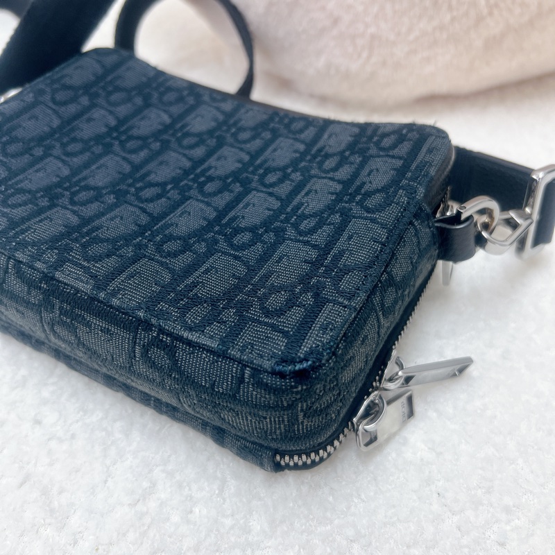 Dior 黑色老花相機包-9