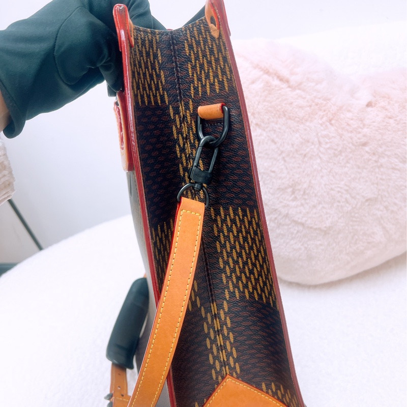 Lv x nigo 手提托特包/風琴包-8