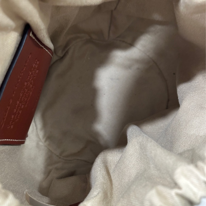 Chloé Woody 織帶草編水桶包-5