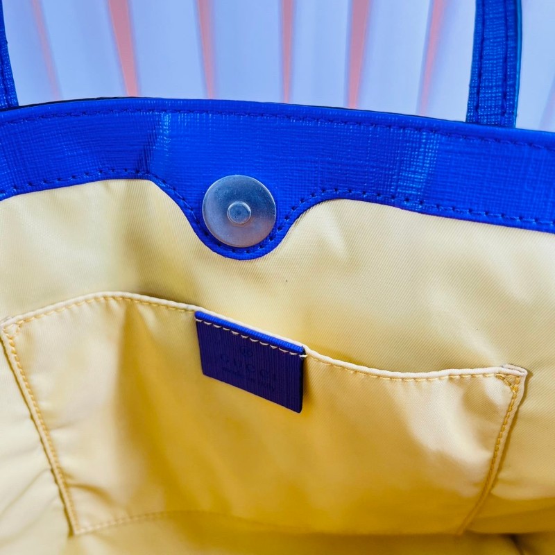 GUCCI古馳 雙G老花陽光彩虹小鳥托特包兒童包 樣子可愛 色彩鮮豔 很適合悠閒逛街用 容量大-16