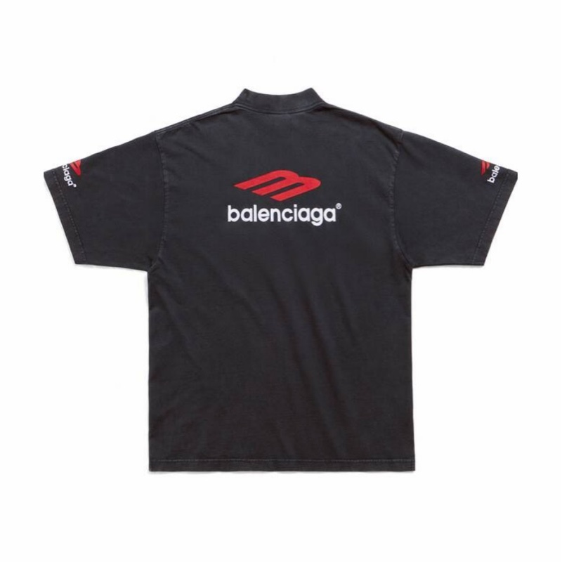 Balenciaga 男女同款 logo標識短袖T恤XXS XS S M L XL碼-2