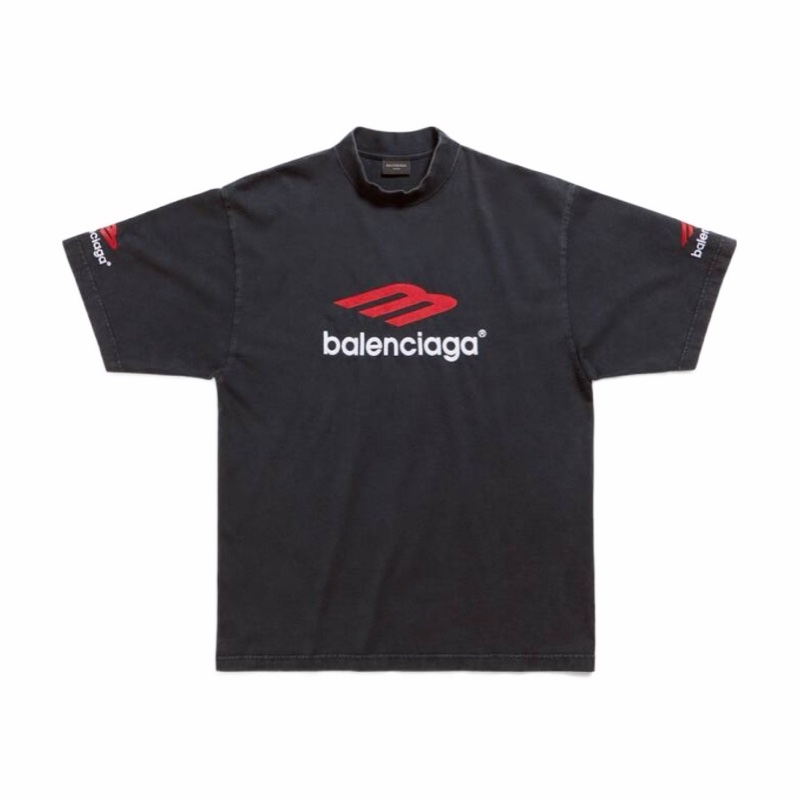 Balenciaga 男女同款 logo標識短袖T恤XXS XS S M L XL碼-3