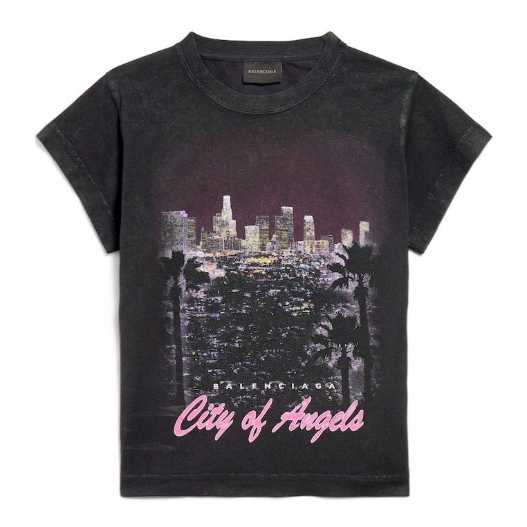 Balenciaga 女士 短袖T恤XS S M L XL碼-0