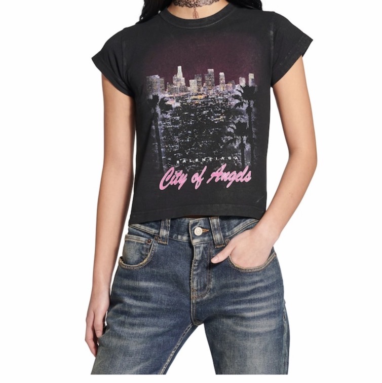 Balenciaga 女士 短袖T恤XS S M L XL碼-1