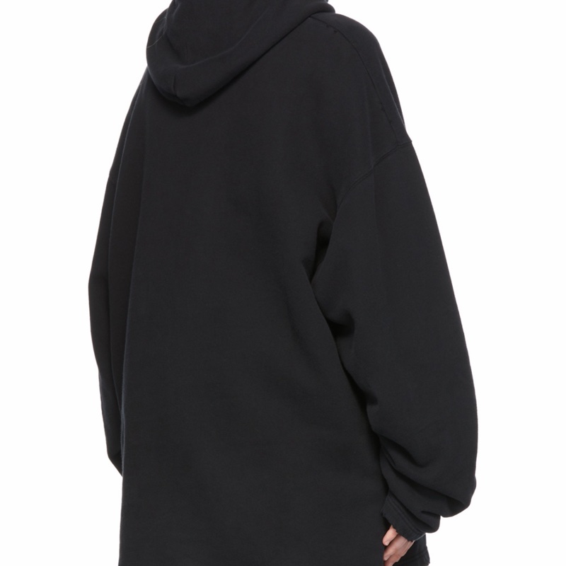 Balenciaga 男女同款 FREE無羅紋連帽衛衣-5