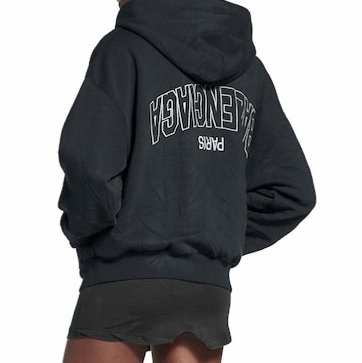 Balenciaga 男女同款 連帽拉鍊衛衣XXS XS S M L XL碼-1