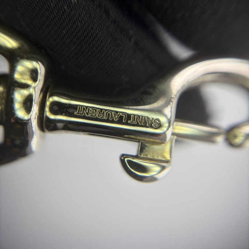 SAINT LAURENT Sac de Jour Baby 鱷魚紋壓花牛皮手提包-20