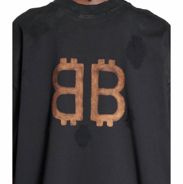 Balenciaga 男女同款 Moon雙面T恤1 2 3 4碼-4