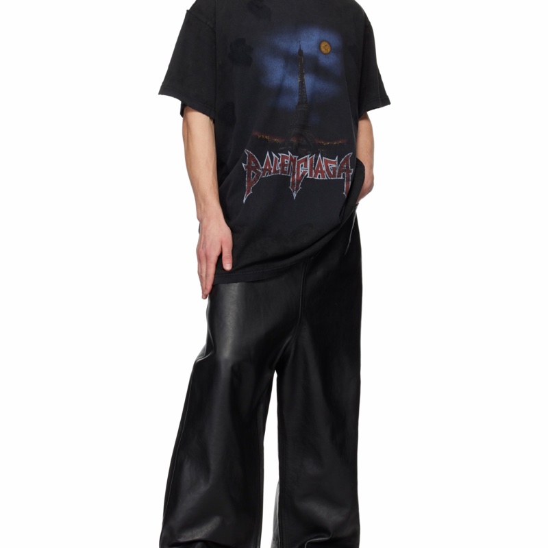 Balenciaga 男女同款 Moon雙面T恤1 2 3 4碼-5