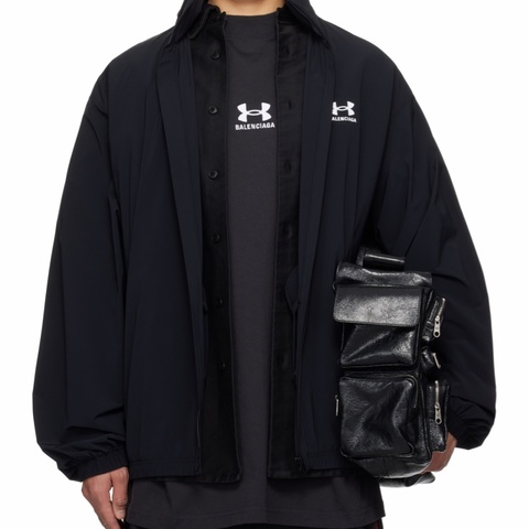 Balenciaga 男士 Balenciaga X Under Armour® 連帽夾克XXS XS S M XL碼模特身高186CM，穿著S碼