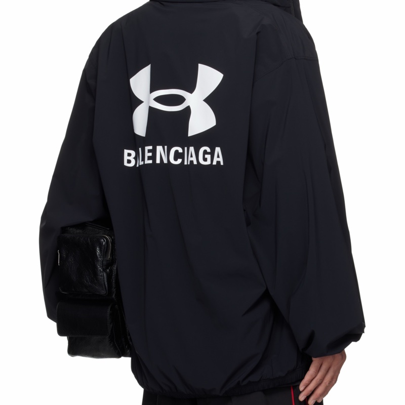 Balenciaga 男士 Balenciaga X Under Armour® 連帽夾克XXS XS S M XL碼模特身高186CM，穿著S碼-3