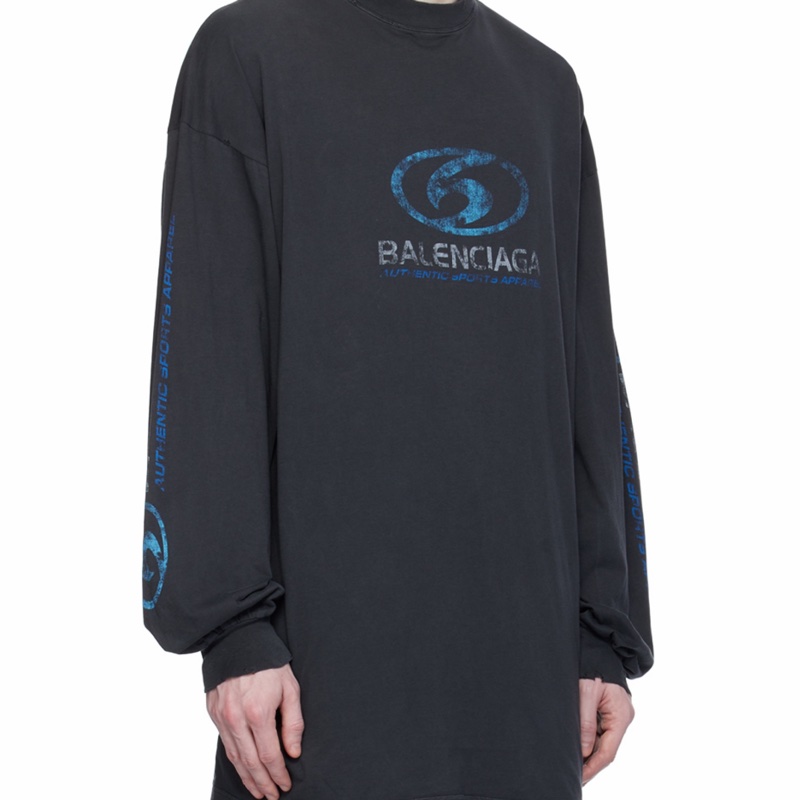 Balenciaga 男士 長袖T恤2 3 4碼-4