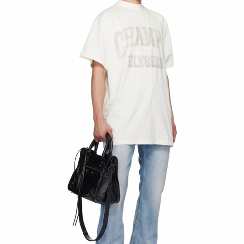 Balenciaga 男女同款 CHAMPS-ÉLYSÉES短袖T恤1 2 3碼